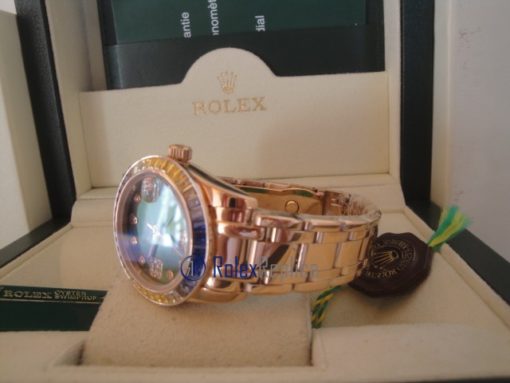 rolex replica pearlmaster oro giallo orologio imitazione - immagine 12