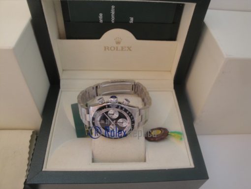 rolex replica daytona paulnewman 6245 black dial vintage orologio replica copia - immagine 7