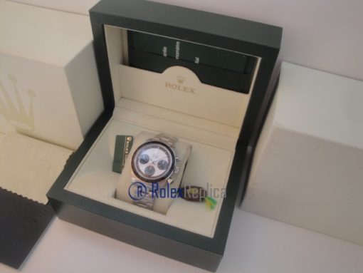 rolex replica daytona paulnewman 6245 white dial vintage orologio replica copia - immagine 3