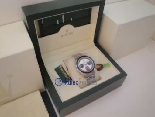 rolex replica daytona paulnewman 6245 white dial vintage orologio replica copia - immagine 4