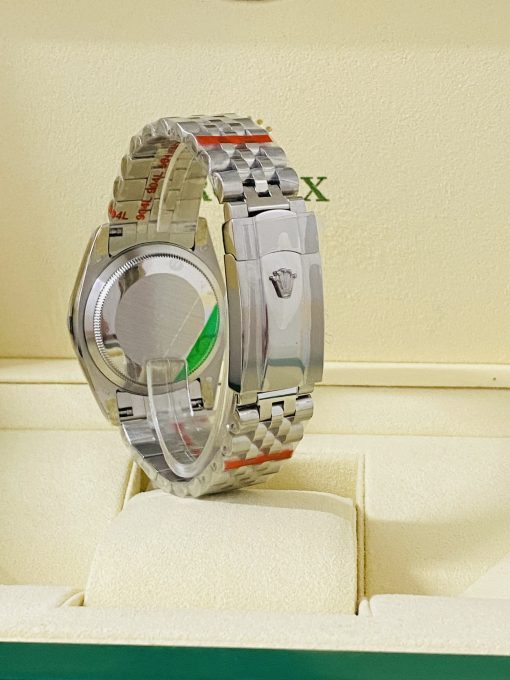 rolex replica datejust black roman orologio imitazione - immagine 5