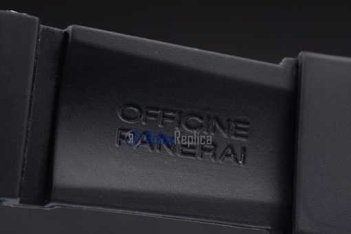 Panerai replica luminor marina 1000 chrono strip rubber imitazione copia - immagine 7