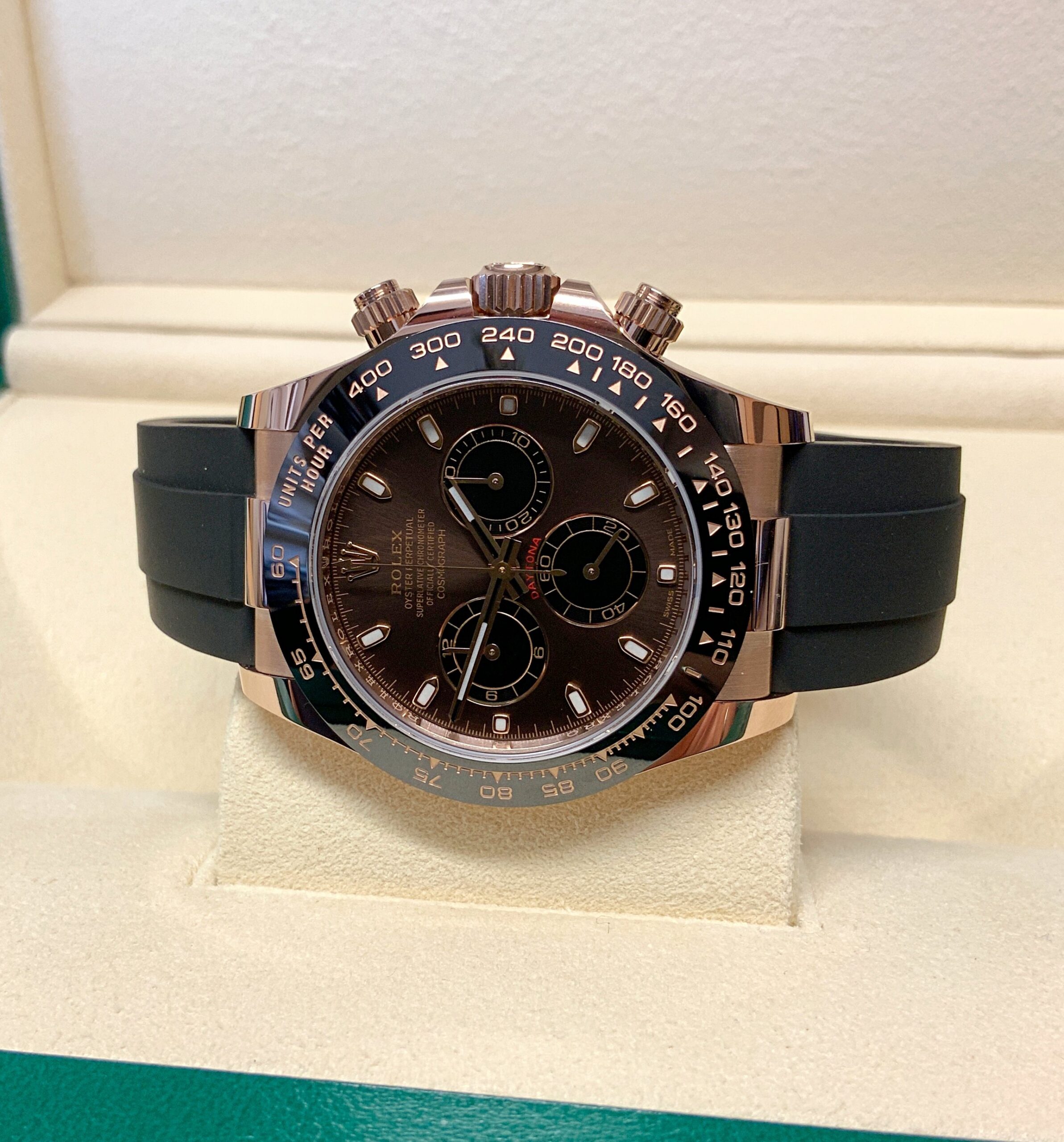 Rolex replica daytona 116515LN choco oysterflex - immagine 5