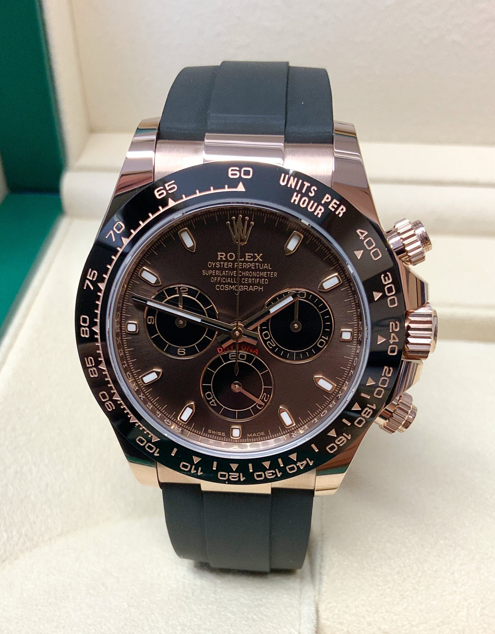 Rolex replica daytona 116515LN choco oysterflex