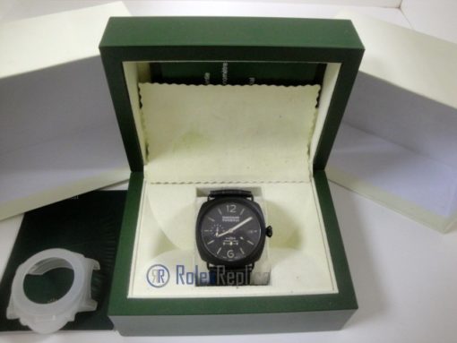 Panerai replica radiomir 8 days strip leather imitazione copia - immagine 2