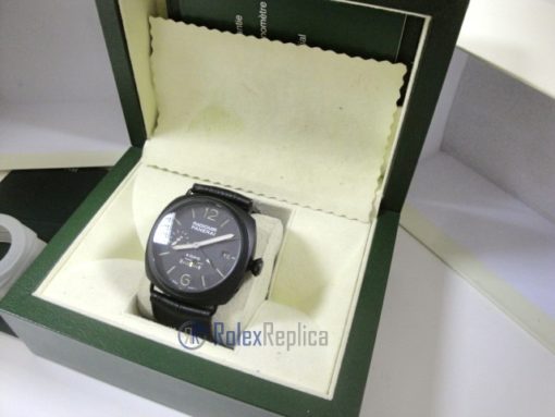 Panerai replica radiomir 8 days strip leather imitazione copia - immagine 3
