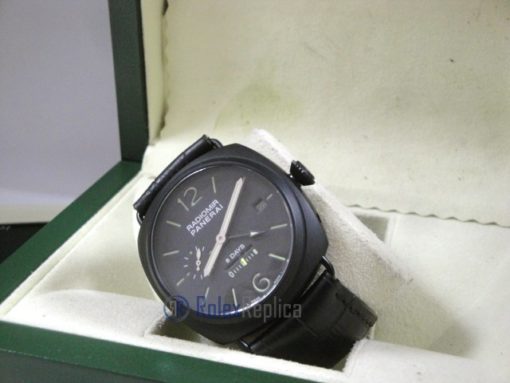 Panerai replica radiomir 8 days strip leather imitazione copia - immagine 7