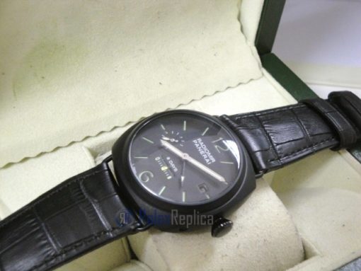 Panerai replica radiomir 8 days strip leather imitazione copia - immagine 9