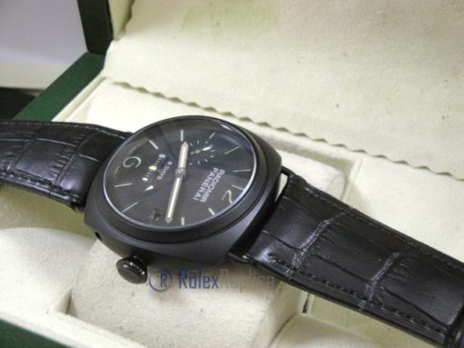 Panerai replica radiomir 8 days strip leather imitazione copia - immagine 16