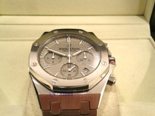 audemars piguet replica chrono royal oak grey dial imitazione copia - immagine 6
