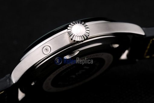 iwc replica 8 days power reserve yellow  strip leather orologio imitazione - immagine 10