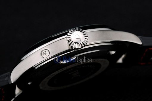 iwc replica 8 days power reserve orange strip leather orologio imitazione - immagine 10