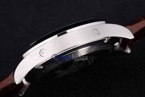 iwc replica grande complication acciaio white dial strip leather orologio imitazione - immagine 6