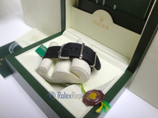rolex replica daytona crono classic cordura black dial orologio replica copia imitazione - immagine 8
