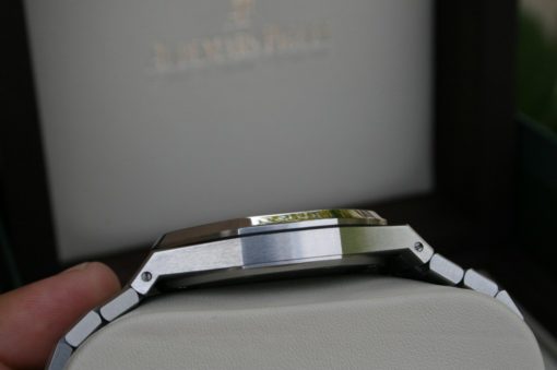 audemars piguet replica royal oak 15202ST jumbo 41mm blue dial - immagine 8