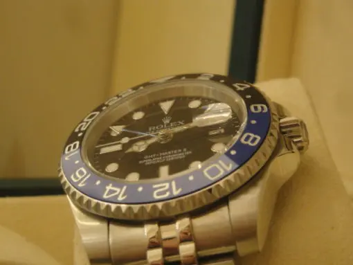 Rolex replica GMT-Master II "Batman" 126710BLNR - immagine 10