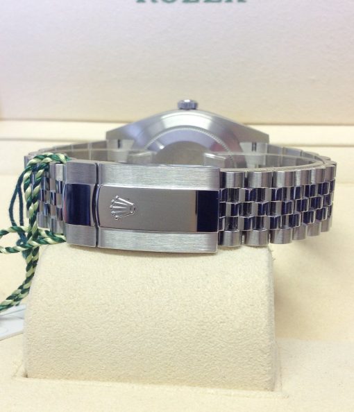 Rolex replica Datejust 41mm 126334 Wimbledon Dial oyster steel - immagine 6