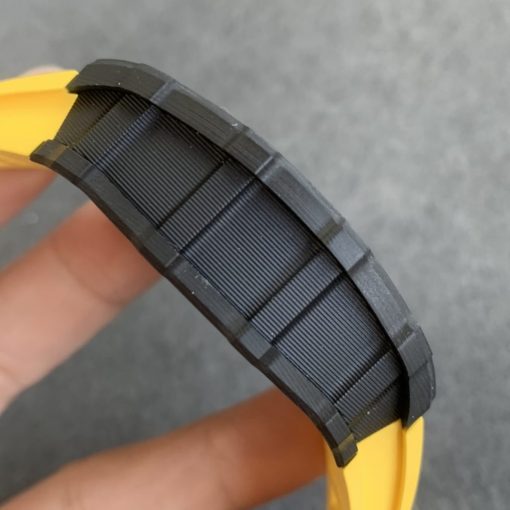 Richard Mille replica Rafa Nadal RM35-01 carbon yellow strap - immagine 6