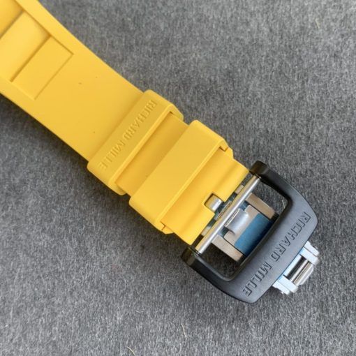 Richard Mille replica Rafa Nadal RM35-01 carbon yellow strap - immagine 4