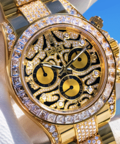 Rolex replica daytona Tiger 116598TBR yellow gold
