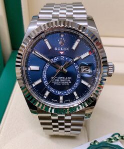 Rolex replica Sky-Dweller 326934 Blue Dial Jubilee Bracelet