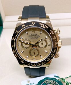 Rolex replica daytona oysterflex 116518LN champagne dial